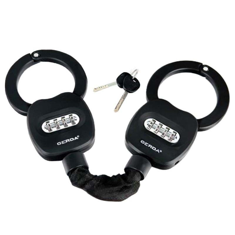 Zamknięcie szyfrowe do hulajnogi E-SCOOTER CUFF 480/75U na 4 cyfry GERDA