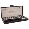 Zestaw nasadek przelotowych z grzechotką 14 el. Makita B-65595