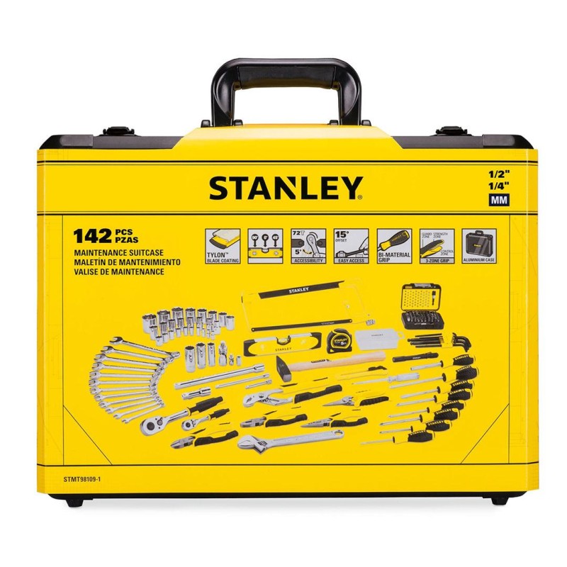 Zestaw serwisowy STANLEY STMT98109-1 142 części walizka