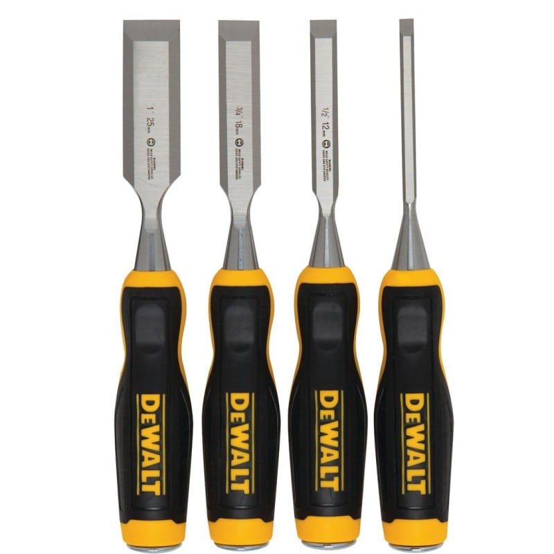Zestaw 4 dłut do drewna DeWALT DWHT0-16063