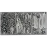 Zestaw 1000 zawleczek prostych mix YATO YT-06885