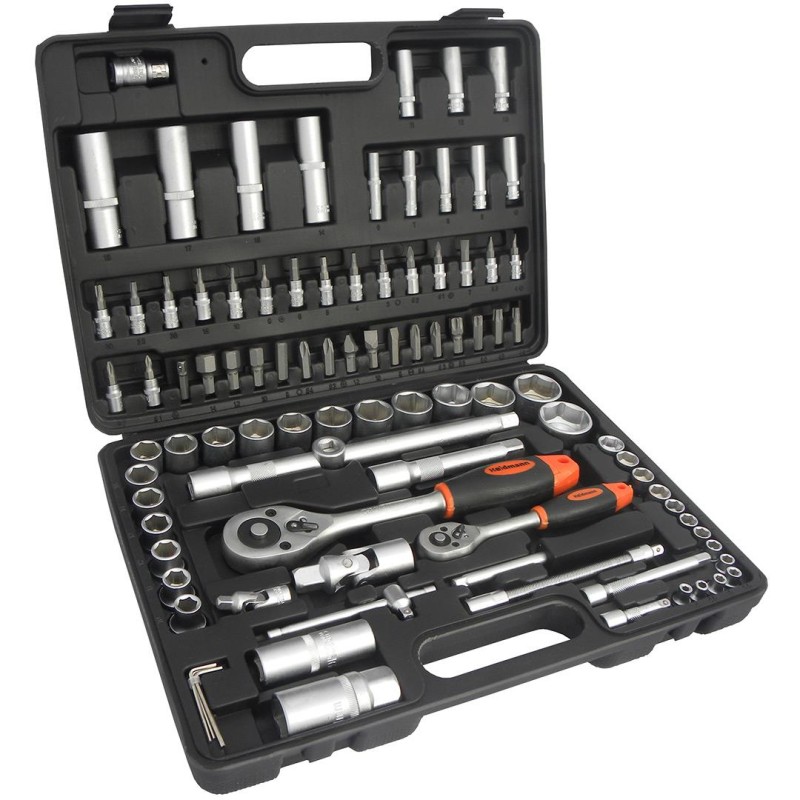 Zestaw kluczy nasadowych 94 el Heidmann G10150