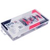 Zestaw krokodylków elektrycznych złączy YATO YT-06870 mix 28 szt.