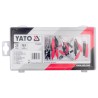Zestaw krokodylków elektrycznych złączy YATO YT-06870 mix 28 szt.