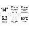 Zespół filtrujący reduktor+ smarownica 1/4'' 25cm3