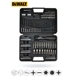 Zestaw 109 bitów wierteł i nasadek DEWALT DT0109