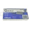 Zestaw 150 zawleczek sprężynowych mix GEKO G02926