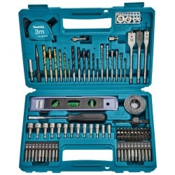 Zestaw bitów wierteł nasadek 102 cz Makita E-10730
