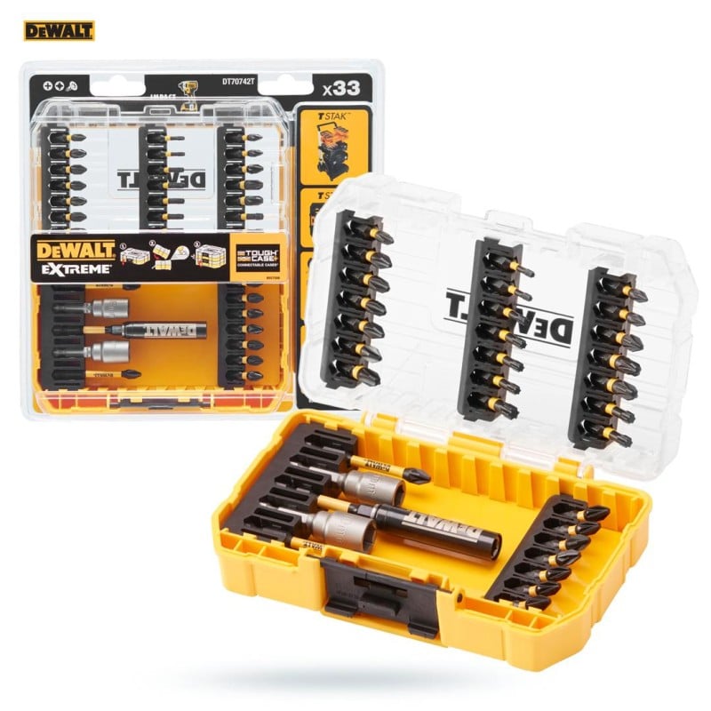 Zestaw bitów DeWALT DT70742T 33 części FLEXTORQ