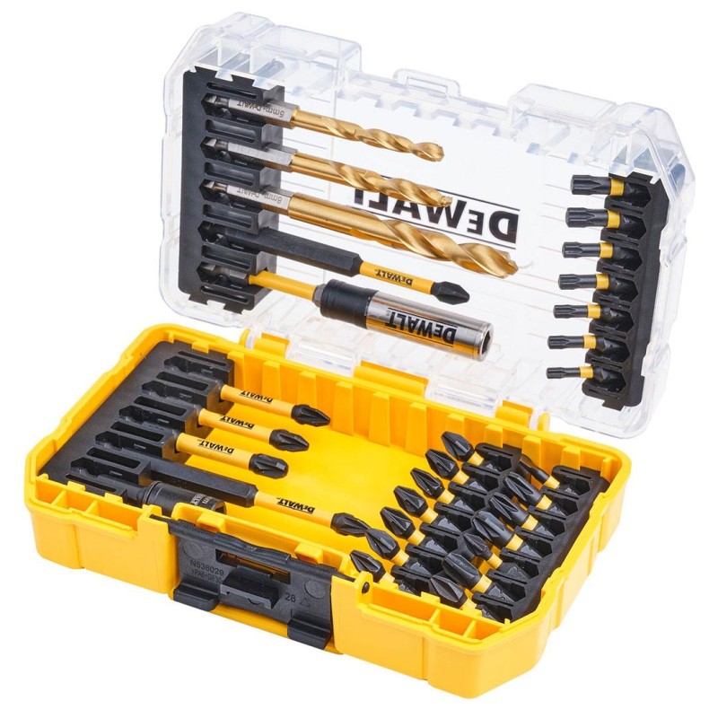 Zestaw bitów i wierteł udarowych DeWALT DT70741T FLEXTORQ TOUGHCASE 32 szt.