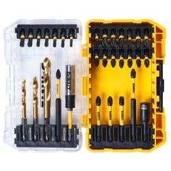 Zestaw bitów i wierteł udarowych DeWALT DT70741T FLEXTORQ TOUGHCASE 32 szt.