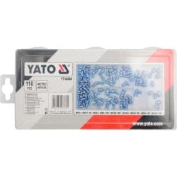 Zestaw smarowniczek 110 sztuk mix rozmiarów YATO