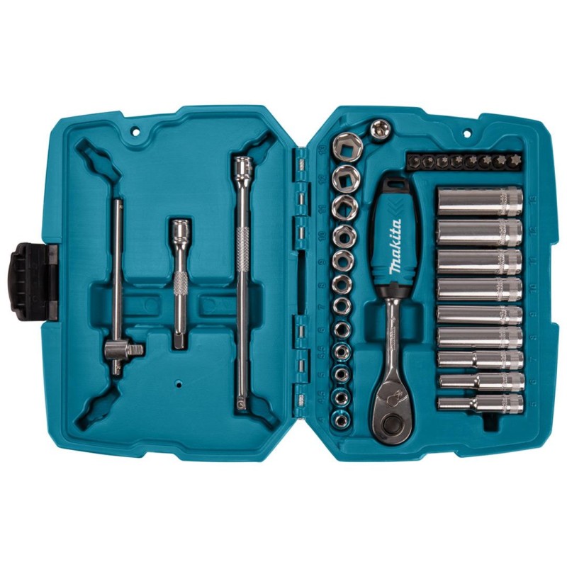 Zestaw bitów i nasadek 1/4' 34 ele. Makita B-65567