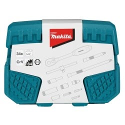 Zestaw bitów i nasadek 1/4' 34 ele. Makita B-65567