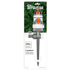 Zraszacz obrotowy Bradas WL-Z02 wbijany 2-funkcyjny WHITE LINE