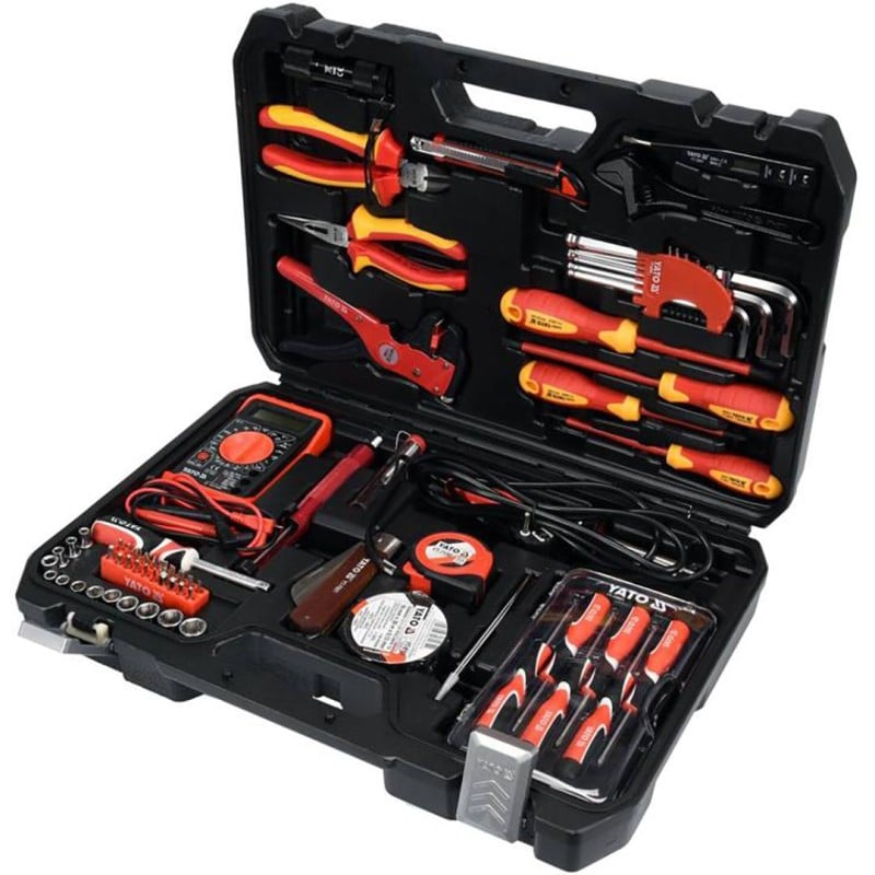 Zestaw 68 narzędzi dla elektryków YATO YT-39009