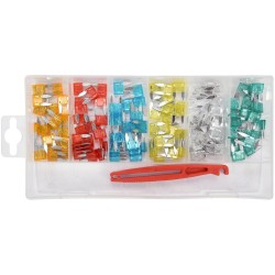 Zest. 120 bezpieczników MINI chwytak YATO YT-83143