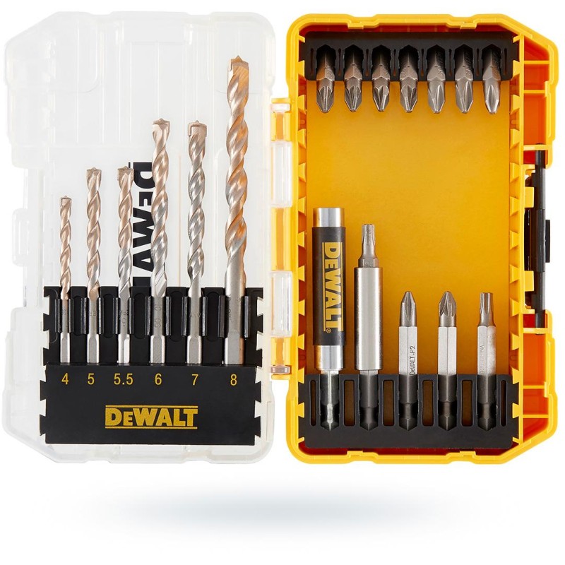 Zestaw wierteł do metalu 19szt EXTREME MASONRY DW