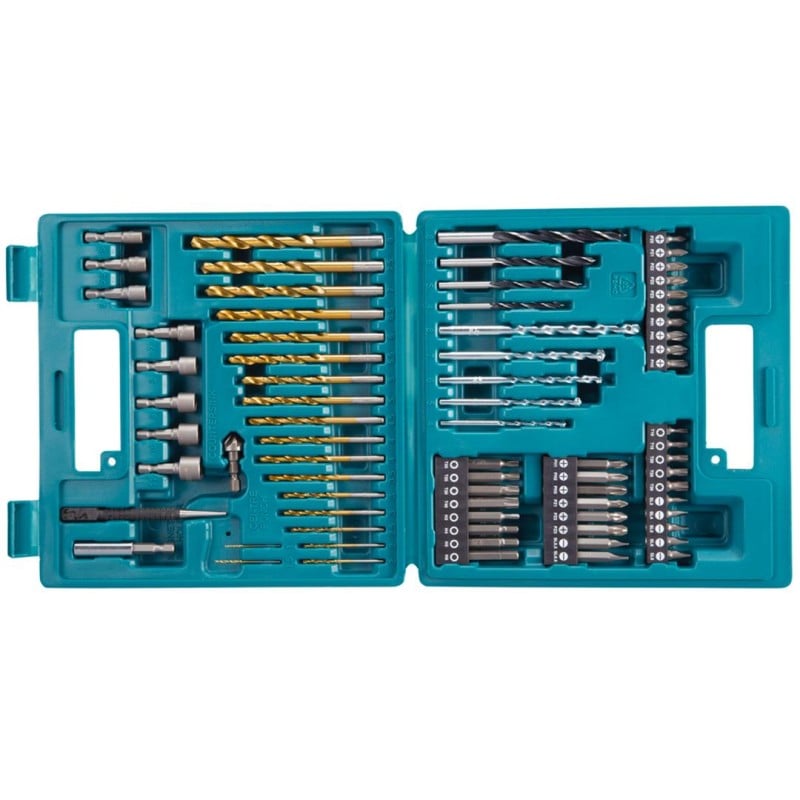 Zestaw bitów wierteł nasadek 75 el. Makita B-49373