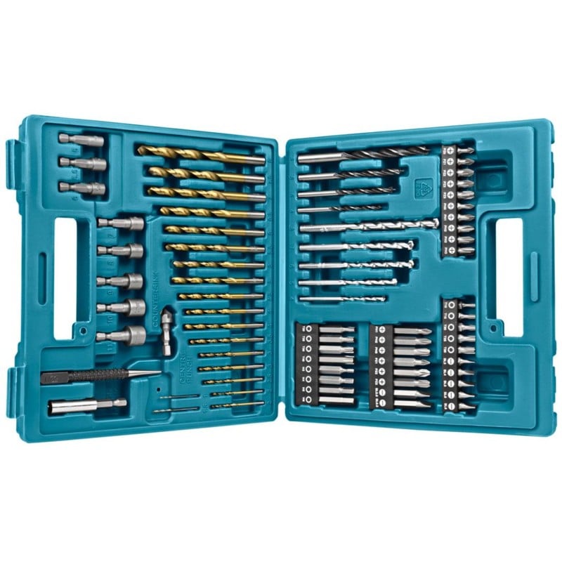 Zestaw bitów wierteł nasadek 75 el. Makita B-49373