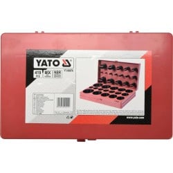Zestaw 419 oringów gumowych mix YATO YT-06876