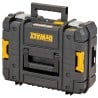 Mobilny zestaw skrzyń na kółkach DeWALT DWST83412-1: 4 walizki STAK SYSTEM oraz platforma na kółkach