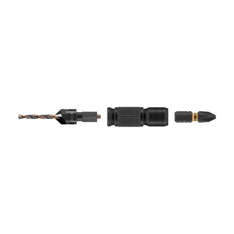Zestaw bitów i wierteł DeWALT DT70779T 23 elementy system flip and drive TOUGHCASE+