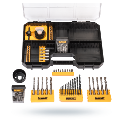 Zestaw 102 bitów wierteł i nasadek DEWALT DT71583