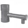 Zbieracz wody deszczowej z zaworem Bradas IBCLZ1-090 90mm szary