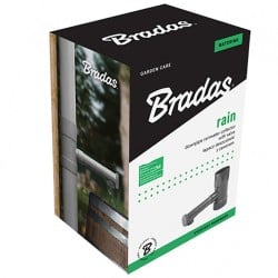Zbieracz wody deszczowej z zaworem Bradas IBCLZ1-090 90mm szary