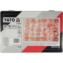 Zestaw 300 podkładek miedzianych MIX YATO YT-06872