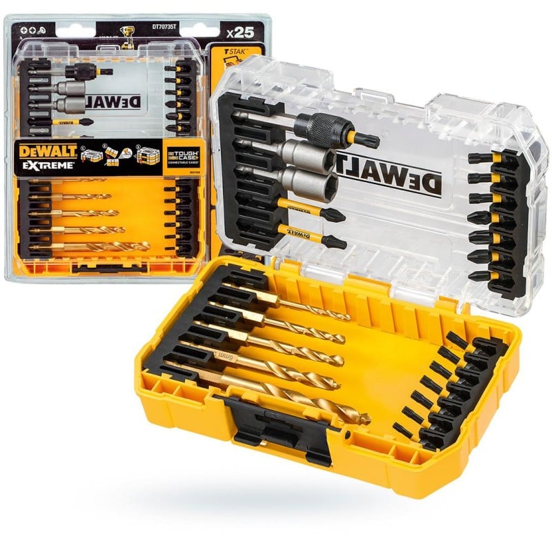 Zestaw bitów DeWALT DT70735T 25 części