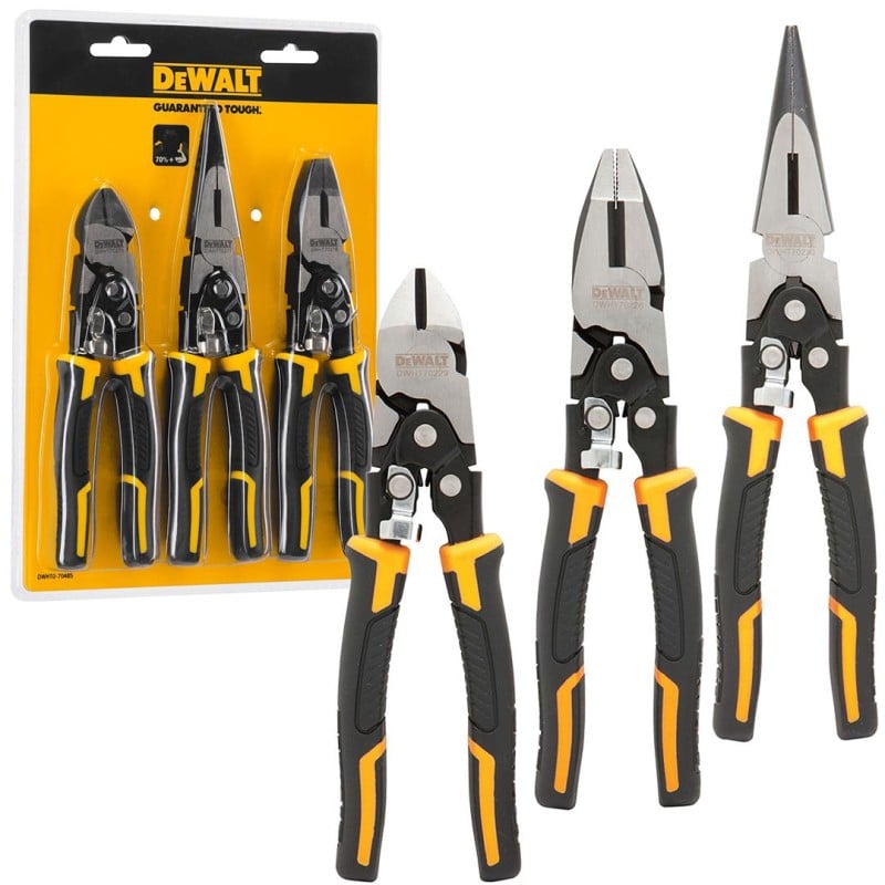 Zestaw szczypiec uniwersalnych DeWALT DWHT0-70485