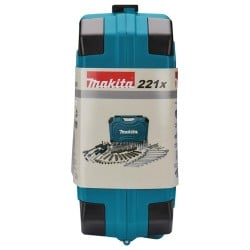 Zestaw serwisowy 221 elementów Makita E-10883 bitów, kluczy, nasadek i narzędzi ręcznych