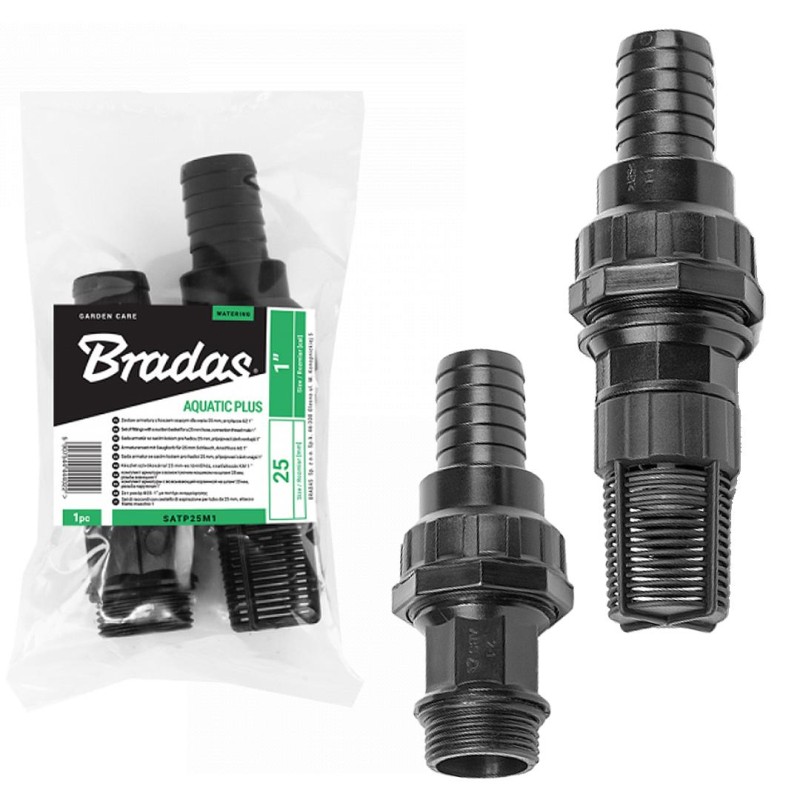 Zestaw do pompy z koszem przyłącze 25mm BRADAS