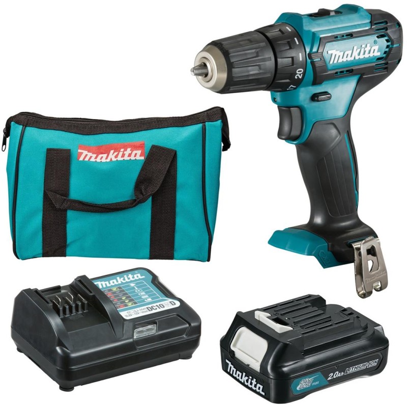 Wkrętarka 12V 30Nm CXT 1x2Ah torba Makita DF333DS1