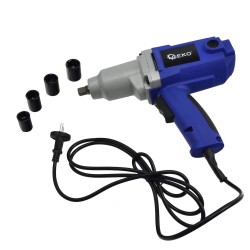 Klucz udarowy 1/2'' 320Nm elektryczny + 4 nasadki