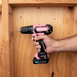 Wkrętarka 30Nm 12V 1x2Ah różowa Makita DF333DSAP1