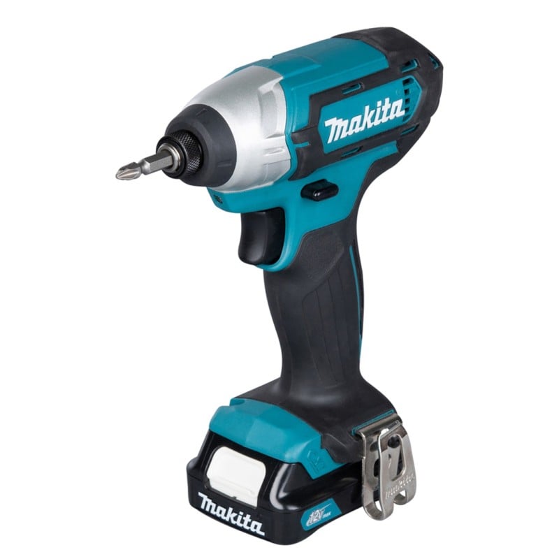 Akumulatorowa zakrętarka udarowa Makita TD110DSAE 12V max CXT 1/4" 110 Nm walizka
