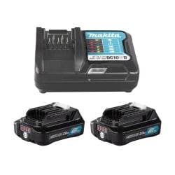 Podkaszarka akumulatorowa do trawy Makita UR100DWAE CXT 12V 2x2Ah XPT 260mm