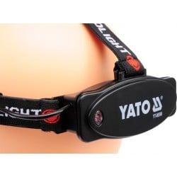 Latarka czołowa Yato YT-08590 POWER LED 3W 100 lm 100 m regulacja kąta IP20