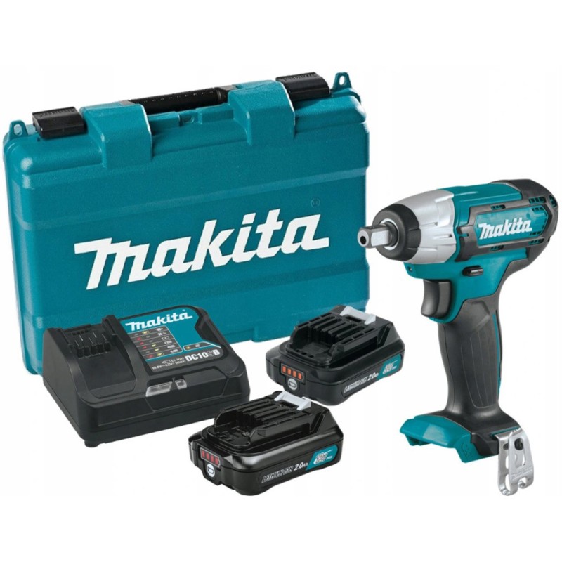 Akumulatorowy klucz udarowy Makita TW141DSAE 12V max CXT 1/2" 145 Nm walizka