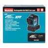 Laser krzyżowy Makita SK700D 25m 12V CXT czerwony w torbie