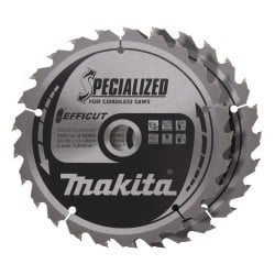 Piła tarczowa Makita B-62985-2 SPECIALIZED z widią EFFICUT 165x20x1,4mm 25T 2szt.