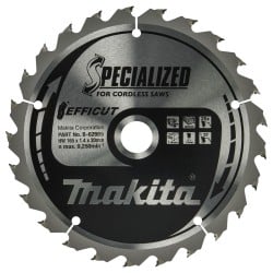 Piła tarczowa Makita B-62985-2 SPECIALIZED z widią EFFICUT 165x20x1,4mm 25T 2szt.
