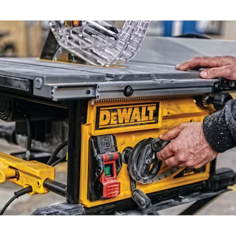 Pilarka stołowa DeWALT DWE7492 2000W 250mm + wózek transportowy DWE74911