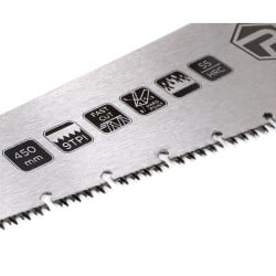 Piła ręczna Polax 47-010 do drewna 450 mm 9TPI 55HRC