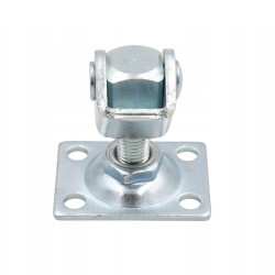 Zawias regulowany do bramy M-16mm podstawa 75x55mm