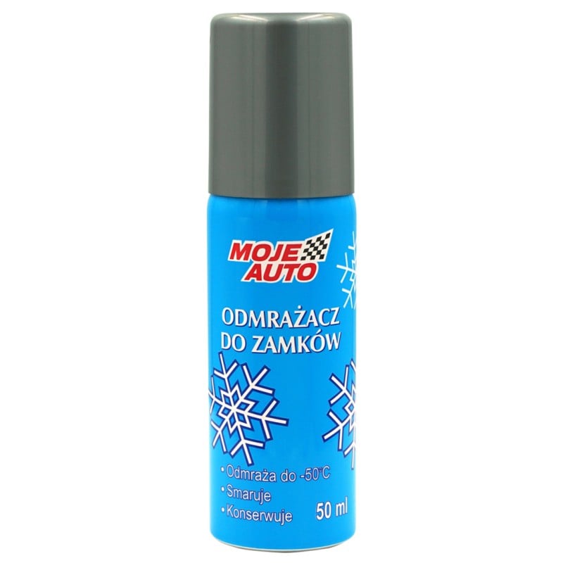 Odmrażacz do zamków MOJE AUTO 25-013 50 ml w aerozolu 1 sztuka