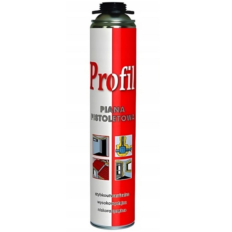 Pistoletowa niskorozprężna piana montażowa SOUDAL Profil 750 ml